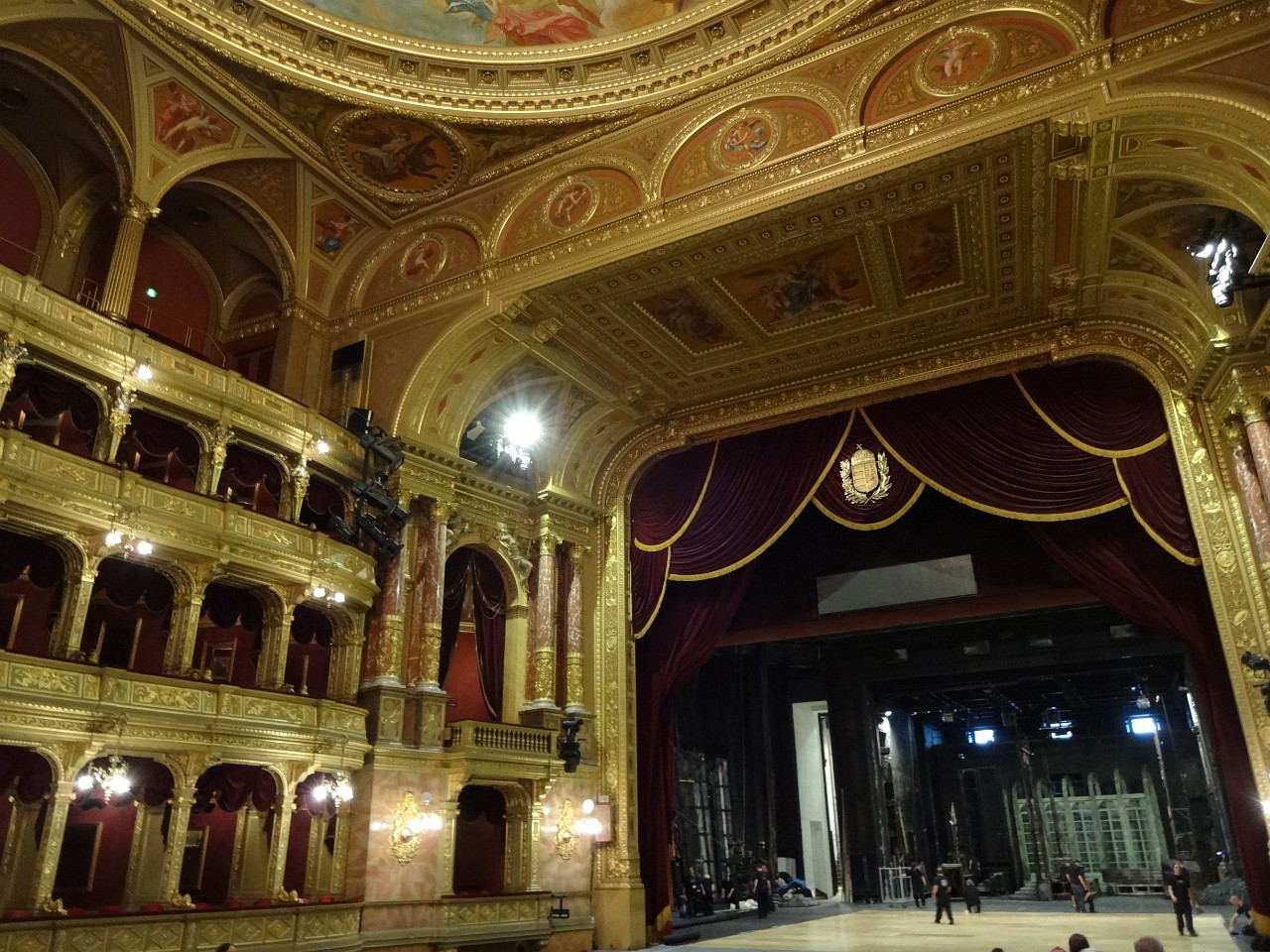 Budapest Opera House stage